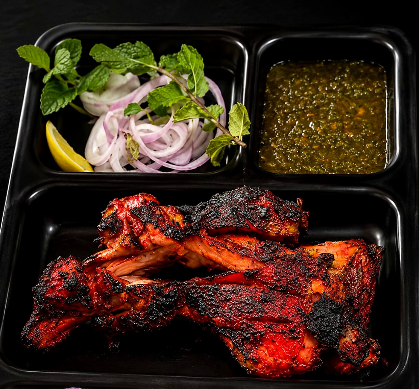 Tikka fresh off the skewer